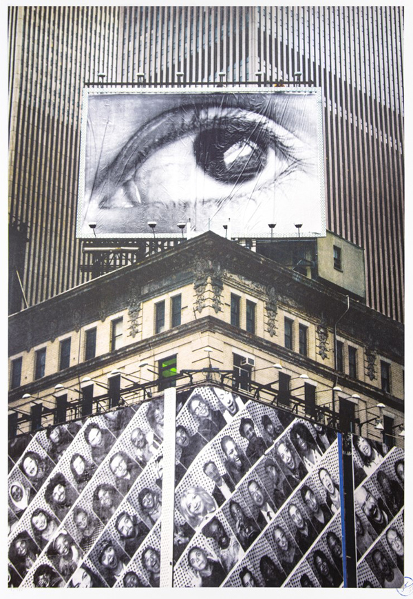 JR INSIDE OUT, TIMES SQUARE, CLOSE UP, USA, 2013, Galerie Lochner