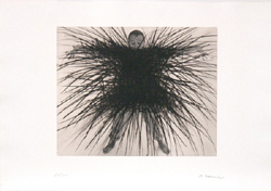 Arnulf Rainer, Druckgrafik, Ausstellung in der Galerie Lochner Dachau