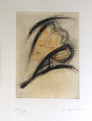 Arnulf Rainer, Druckgrafik, Ausstellung in der Galerie Lochner Dachau