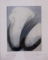 Arnulf Rainer, Druckgrafik, Ausstellung in der Galerie Lochner Dachau