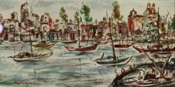 Schultheiss,Schultheis,Joles,Joles Bickel-Schultheis,Italienischer Hafen