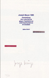Galerie Lochner, Joseph Beuys