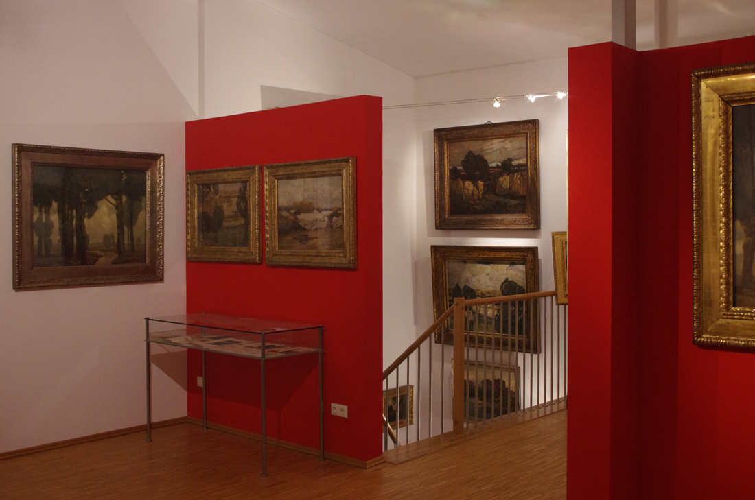 Ludwig Dill, Blick in die Sammlung der Galerie Lochner